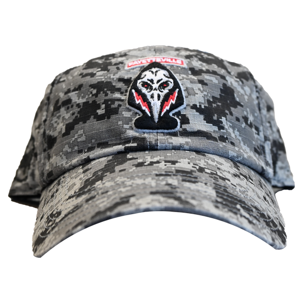 Fayetteville Woodpeckers '47 Brand Black Ops Camo Clean Up Cap