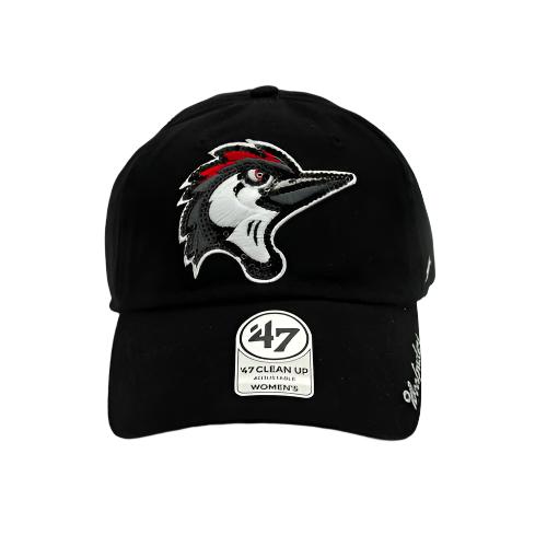Fayetteville Woodpeckers '47 Brand Women's Home Cap Logo Sparkle Clean Up Cap