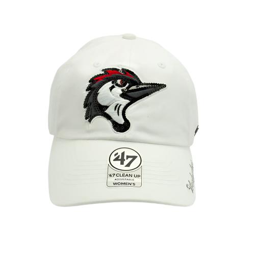 Fayetteville Woodpeckers '47 Brand Women's Home Cap Logo Sparkle Clean Up Cap
