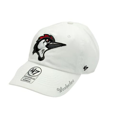 Fayetteville Woodpeckers '47 Brand Women's Home Cap Logo Sparkle Clean Up Cap