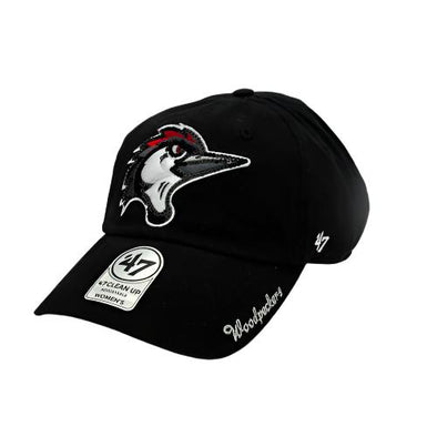 Fayetteville Woodpeckers '47 Brand Women's Home Cap Logo Sparkle Clean Up Cap