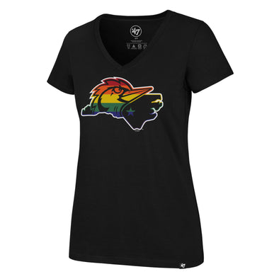 Fayetteville Woodpeckers '47 Brand Women's Pride T-shirt