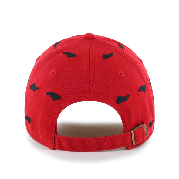 Fayetteville Woodpeckers '47 Brand Women's Red Confetti Clean Up Cap