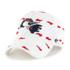 Fayetteville Woodpeckers '47 Brand Women's White Confetti Clean Up Cap