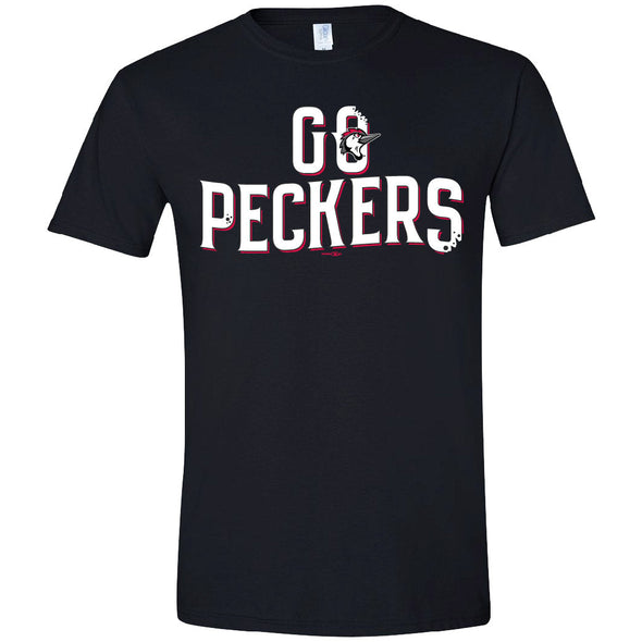 Fayetteville Woodpeckers Bimm Ridder Men's Go Peckers T-Shirt