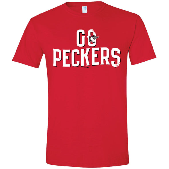 Fayetteville Woodpeckers Bimm Ridder Men's Go Peckers T-Shirt