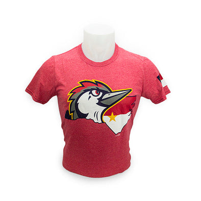 Fayetteville Woodpeckers Bimm Ridder Men's Home State Logo T-Shirt