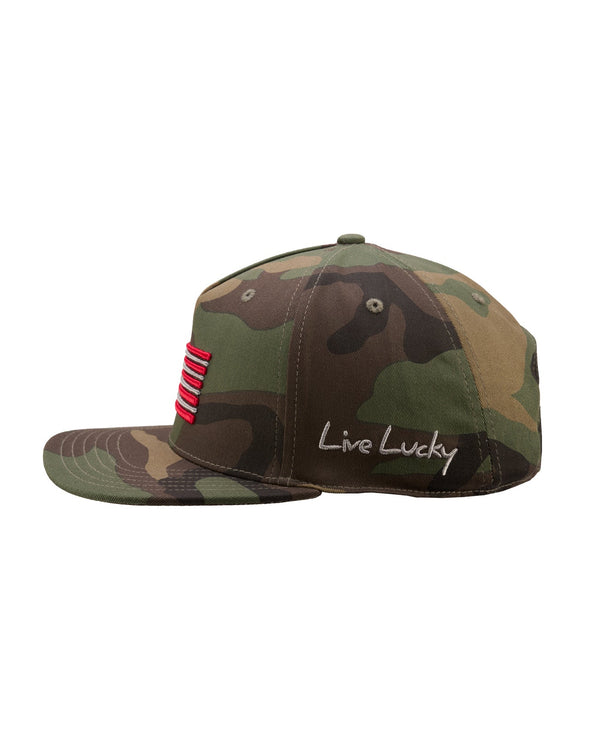 Fayetteville Woodpeckers Black Clover Perfect Game Adjustable Cap