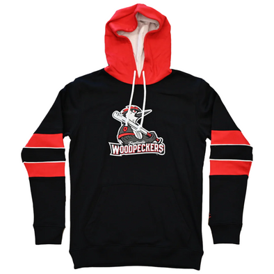 Fayetteville Woodpeckers Champion Men's Superfan Hood Sweatshirt