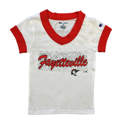 Fayetteville Woodpeckers Champion Women's Series Crop Top