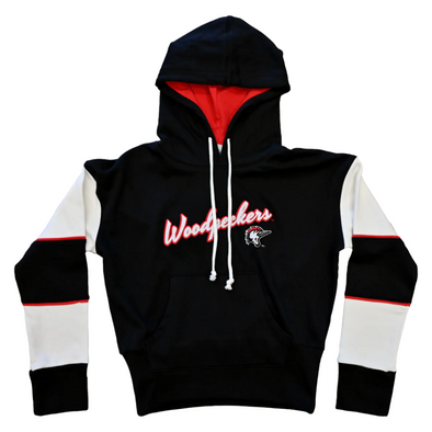 Fayetteville Woodpeckers Champion Women's Superfan Hood Sweatshirt