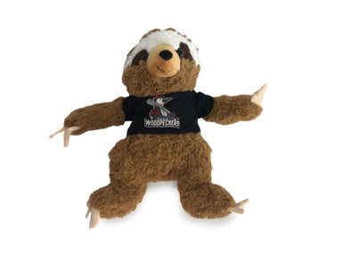 Fayetteville Woodpeckers Mascot Factory Cuddle Buddy Plush Sloth