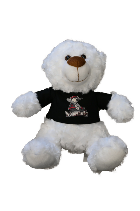 Fayetteville Woodpeckers Mascot Factory Plush Bear