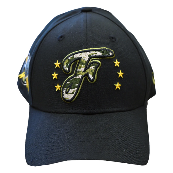 Fayetteville Woodpeckers New Era 2024-Armed Forces 39Thirty Flex Fit Cap