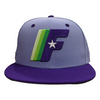 Fayetteville Woodpeckers New Era 59Fifty Big League Chew Grape Fitted Cap