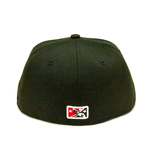 Fayetteville Woodpeckers New Era Authentic Black Ops 59Fifty Fitted Cap