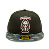 Fayetteville Woodpeckers New Era Authentic Black Ops 59Fifty Fitted Cap