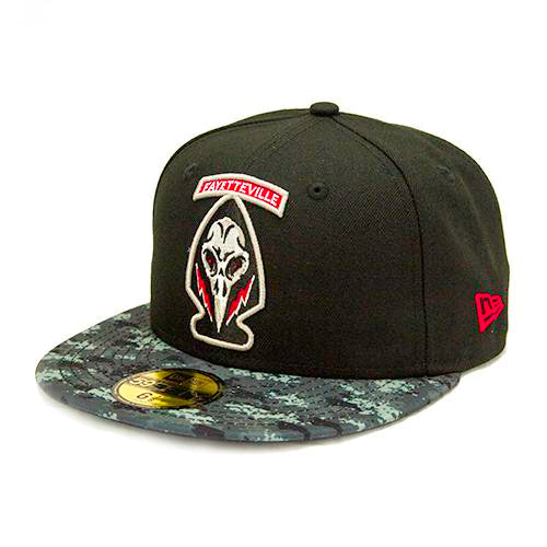 Fayetteville Woodpeckers New Era Authentic Black Ops 59Fifty Fitted Cap