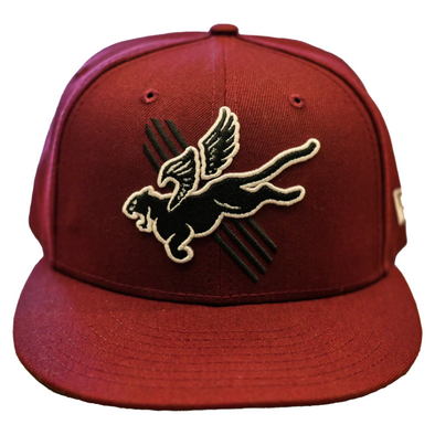 Fayetteville Woodpeckers New Era Authentic Eighty Deuces 59Fifty Fitted Cap