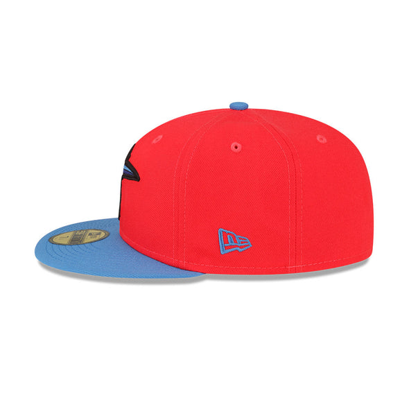 Fayetteville Woodpeckers New Era Authentic Guerreros 59Fifty Fitted Cap