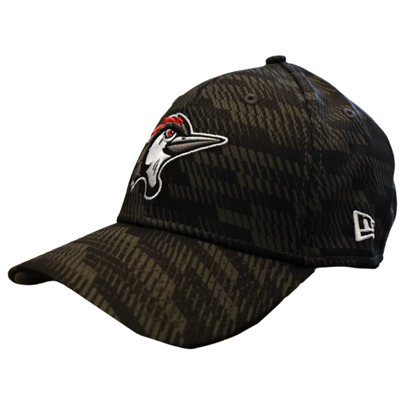 Fayetteville Woodpeckers New Era Clubhouse 2025 39Thirty Flex Fit Cap