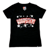 Fayetteville Woodpeckers New Era Girl's Flip Sequins T-shirt