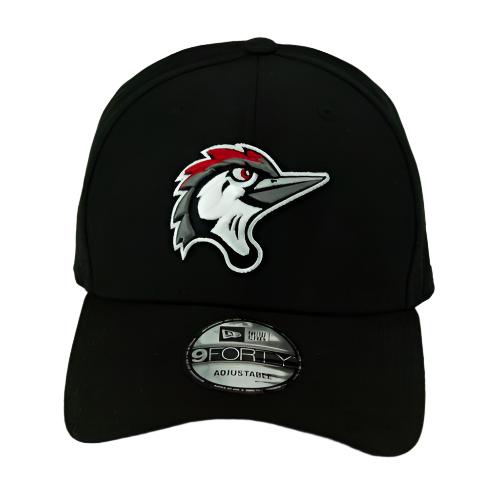 Fayetteville Woodpeckers New Era Home Cap Logo 9Forty Adjustable Cap