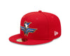 Fayetteville Woodpeckers New Era Marvel 59Fifty Fitted Cap