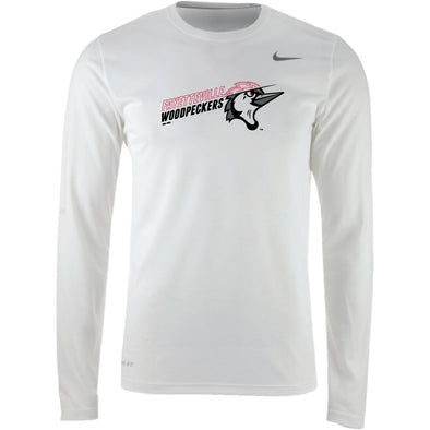 Fayetteville Woodpeckers Nike Dri-Fit Legend Long Sleeve T-shirt