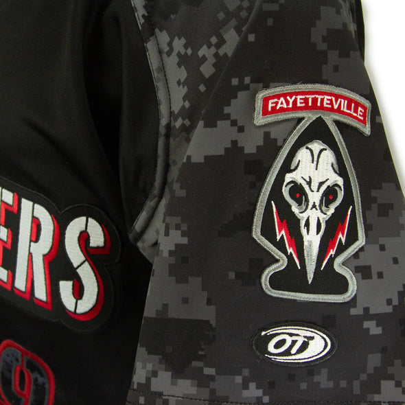 Fayetteville Woodpeckers OT Sports Black Ops Replica Jersey