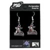 Fayetteville Woodpeckers PSG Earrings