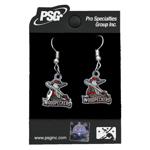 Fayetteville Woodpeckers PSG Earrings