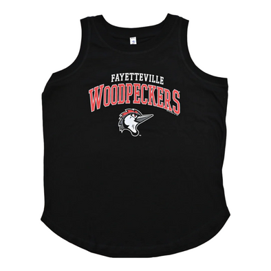 Fayetteville Woodpeckers Soft As Grapes Women's Relaced Tank Top