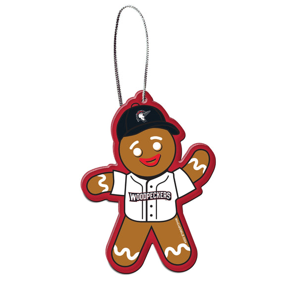 Fayetteville Woodpeckers Wincraft Sports Gingerbread Ornament