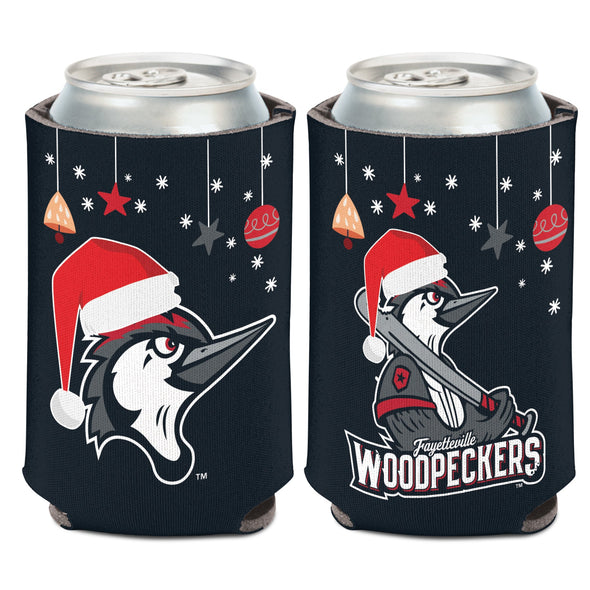 Fayetteville Woodpeckers Wincraft Sports Santa Hat Can Cooler