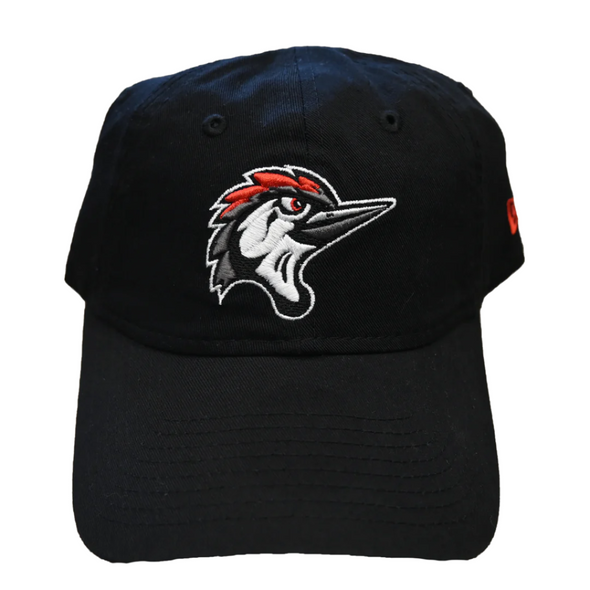 Fayetteville Woodpeckers New Era Women's Black Core Classic Adjustable Cap