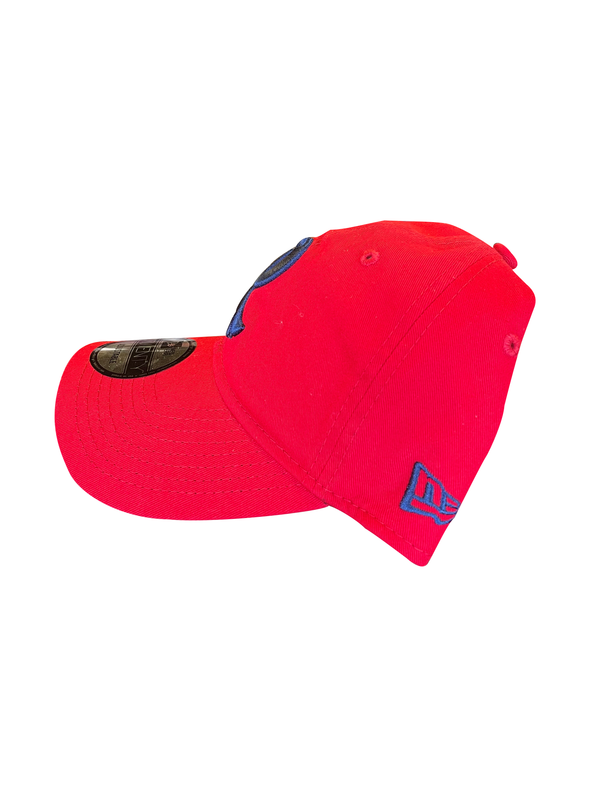 New Era 9Twenty Red Feathered R Road Adjustable Hat