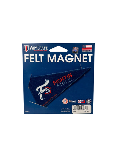 WinCraft Felt Fightin Phils Logo Pennant Magnet