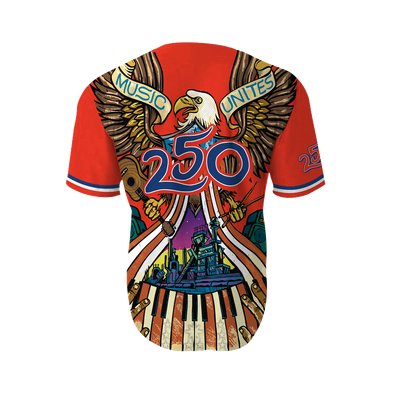 Lehigh Valley IronPigs Red Festers USA 250 Jersey