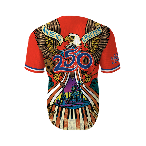 Lehigh Valley IronPigs Red Festers USA 250 Jersey