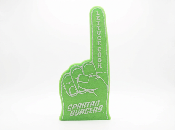 Green Foam Finger