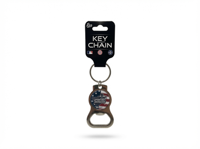 American Flag Bottle Opener Keychain
