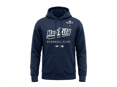 Adult Dry Fit Navy Player Hoodie