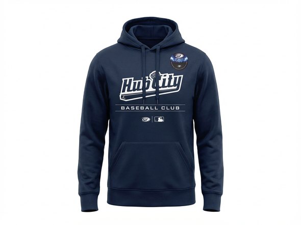 Adult Dry Fit Navy Player Hoodie