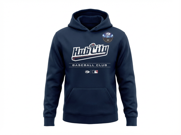Youth Dry Fit Navy Player Hoodie