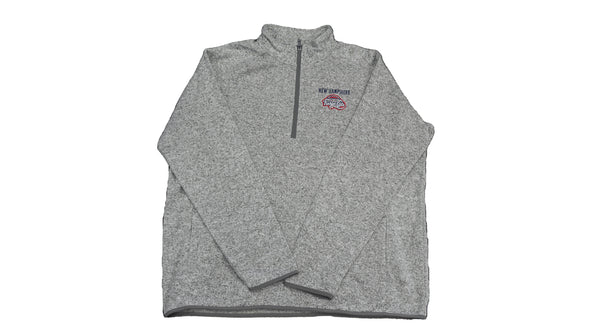 Quilted Unisex Quarter Zip