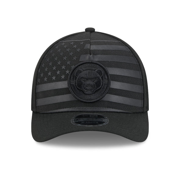 South Bend Cubs New Era 9Forty M-Crown Adjustable Black Flag Cap