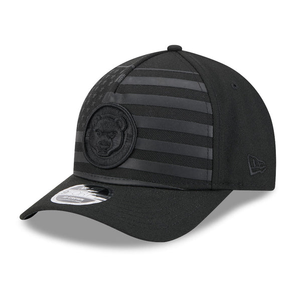 South Bend Cubs New Era 9Forty M-Crown Adjustable Black Flag Cap