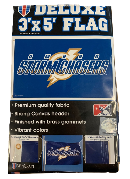 Omaha Storm Chasers Wincraft 3x5 Primary Logo Flag