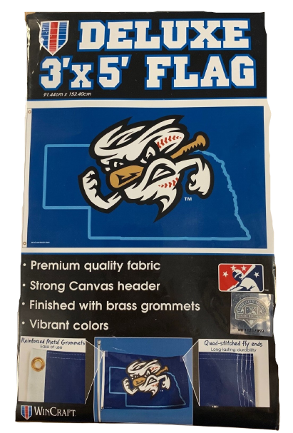 Omaha Storm Chasers Wincraft 3x5 Vortex State Flag